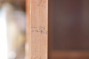 子どもの成長を刻んだ柱のキズ
