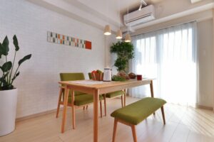 北欧風の部屋