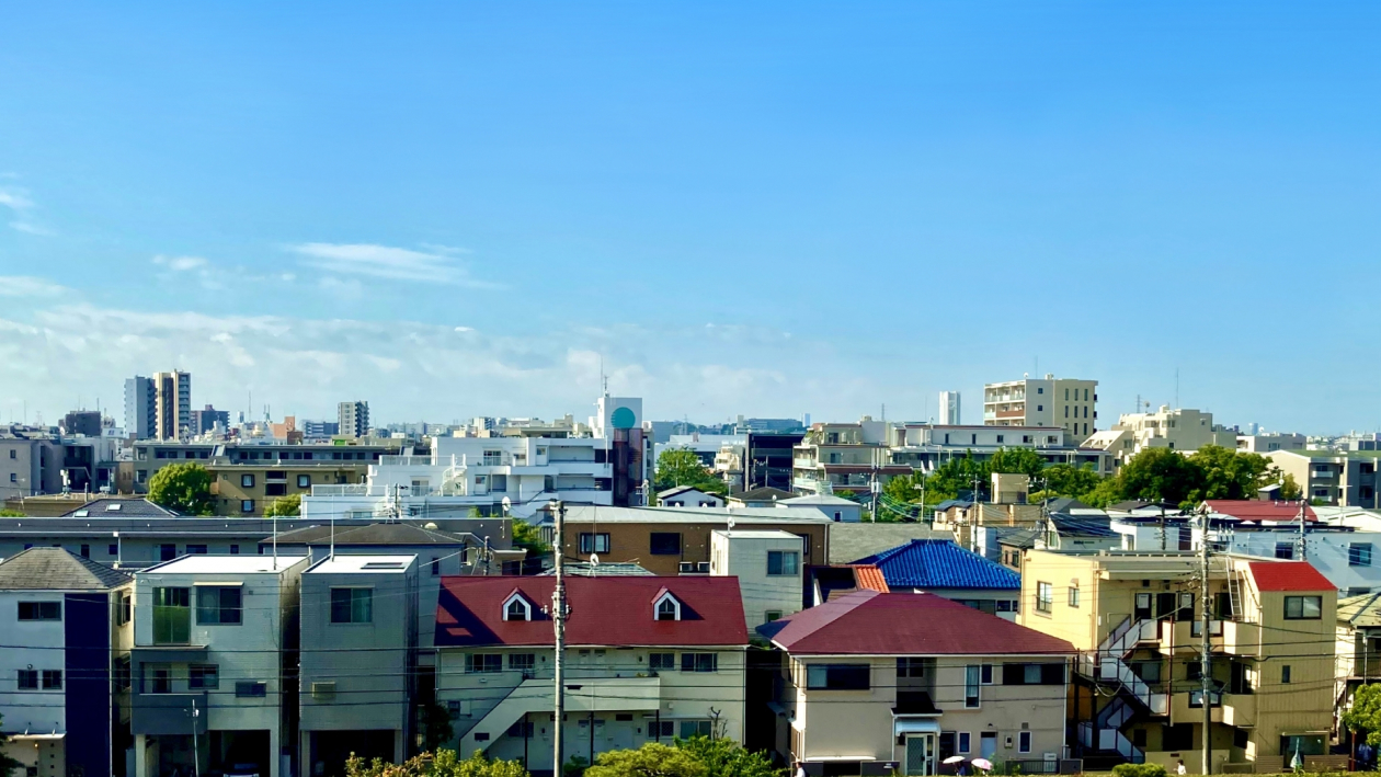住宅密集地のイメージ